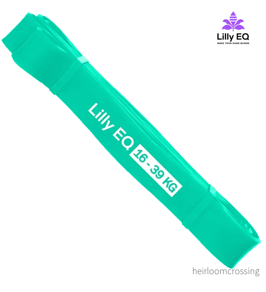 Lilly EQ Motståndsband 3-pack – Lätt, Medium & Tungt (Naturlig Latex) - Bild 2