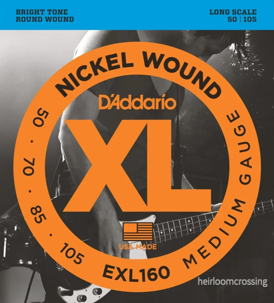 XL Nickel Wound - 4-strängsset - Long Scale - Bild 3