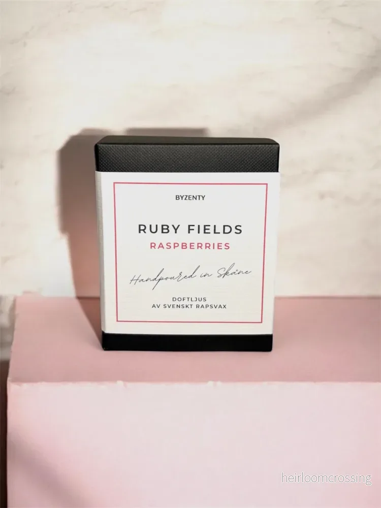 Ruby Fields Scented Candle