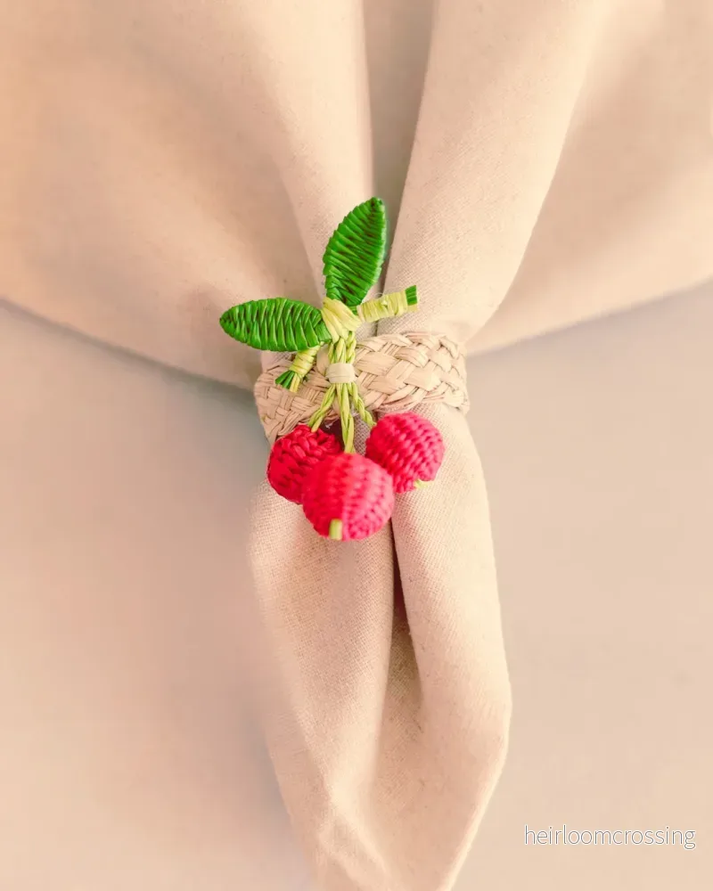 Cherry Napkin Ring - Bild 2