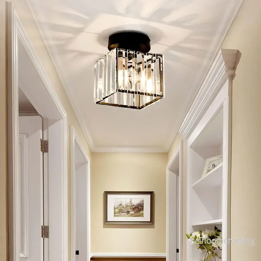Modern kristalltaklampa – CrystalGlow - Bild 3
