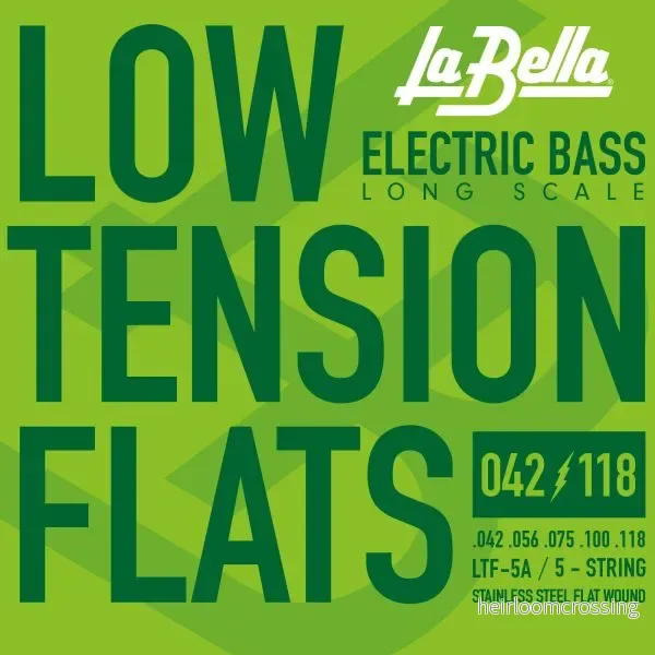 Low Tension Flats - 5-strängad