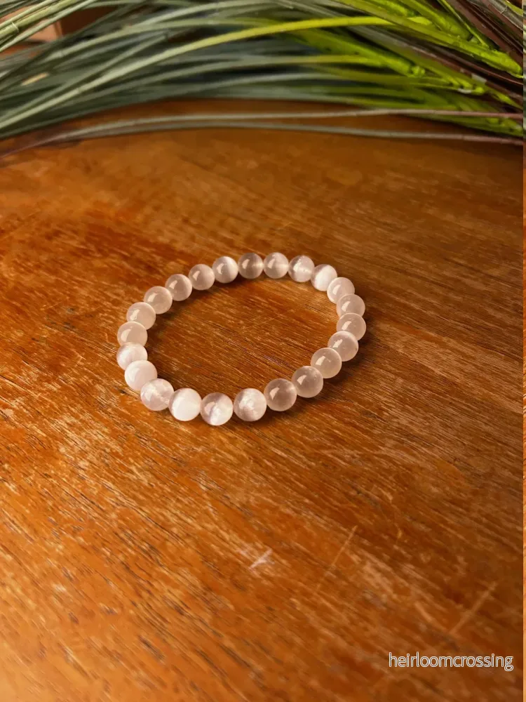 Armband Selenit 8 mm Armband Selenit 8 mm