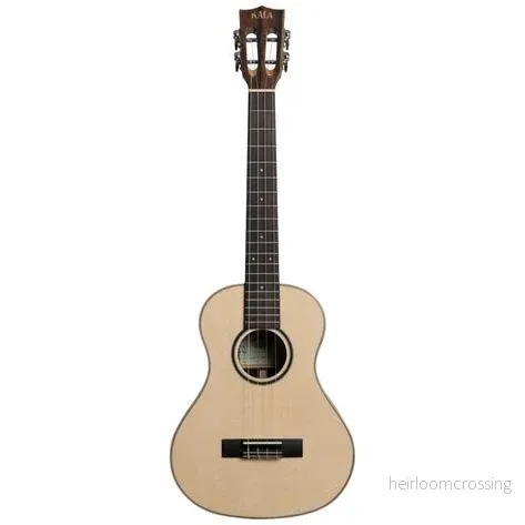 Heltäckande topp i gran, Ziricote Super Tenor Ukulele, med fodral (UC-B) - Bild 3