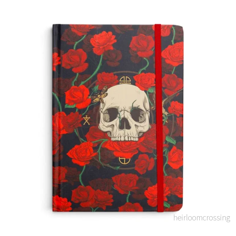 Skulls & Roses A5 Notebook - Bild 2