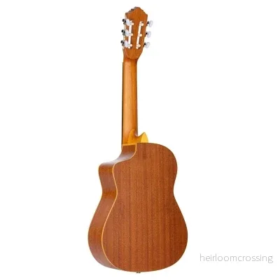 Klassisk gitarr Requinto m.mik, Solid Cedar top - Bild 2