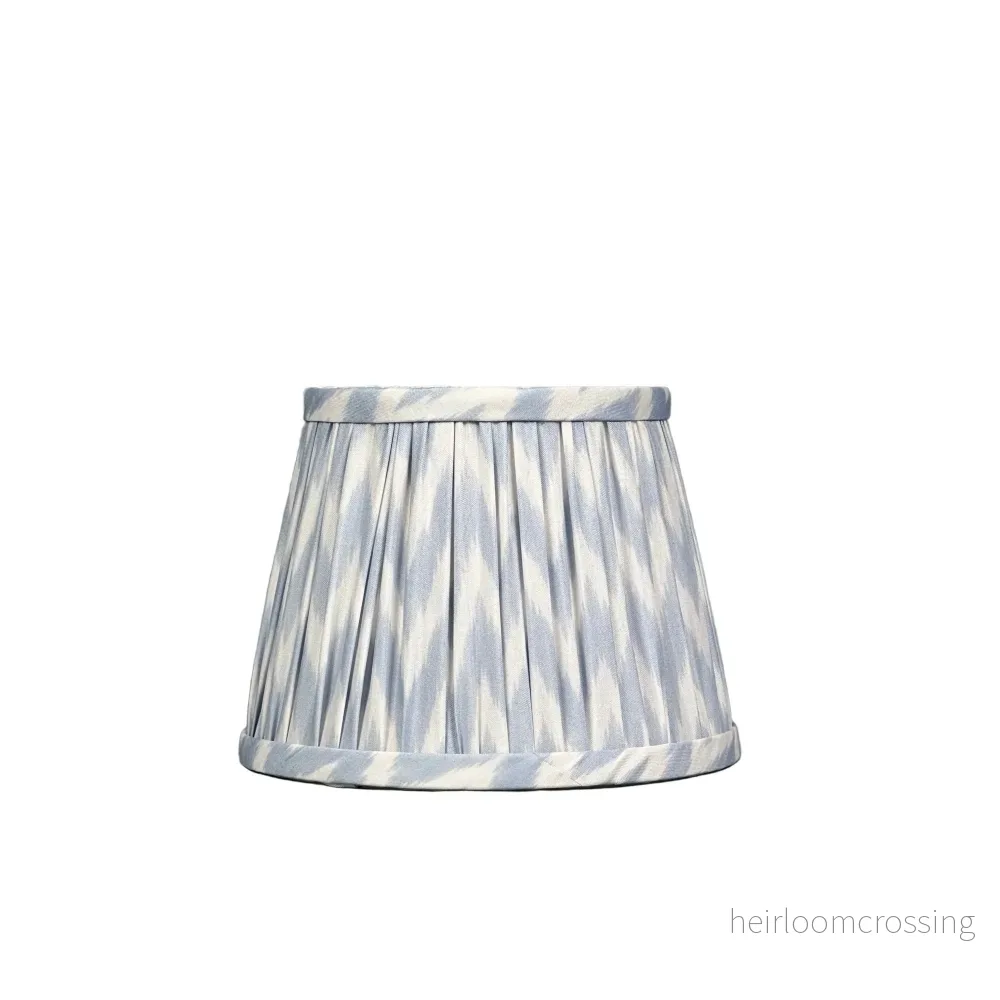 Lampshade Ikat Azure Small