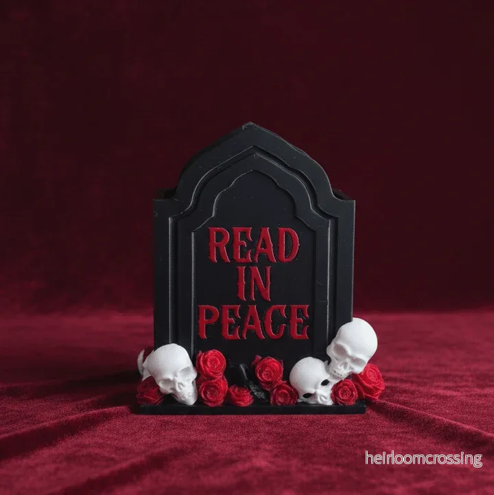 Read In Peace Bookmark Holder