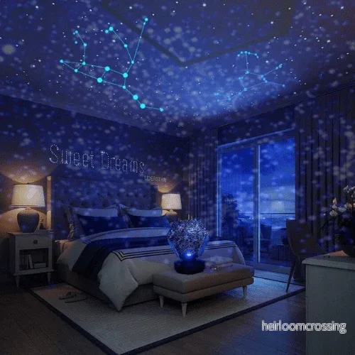 Stjärnhimmel projektorlampa med magisk ljusshow - Lunexa - Bild 3