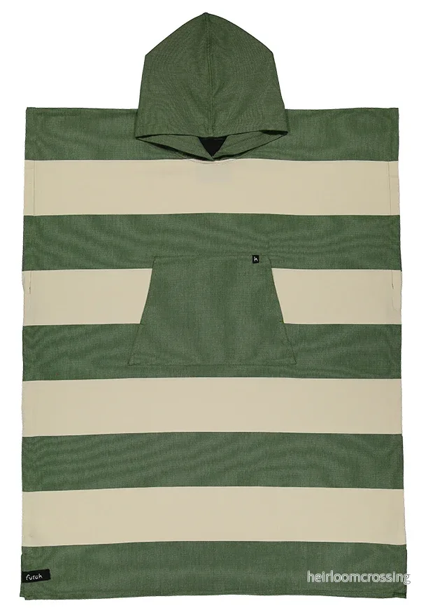 Badponcho Set Olive Badponcho Set Olive