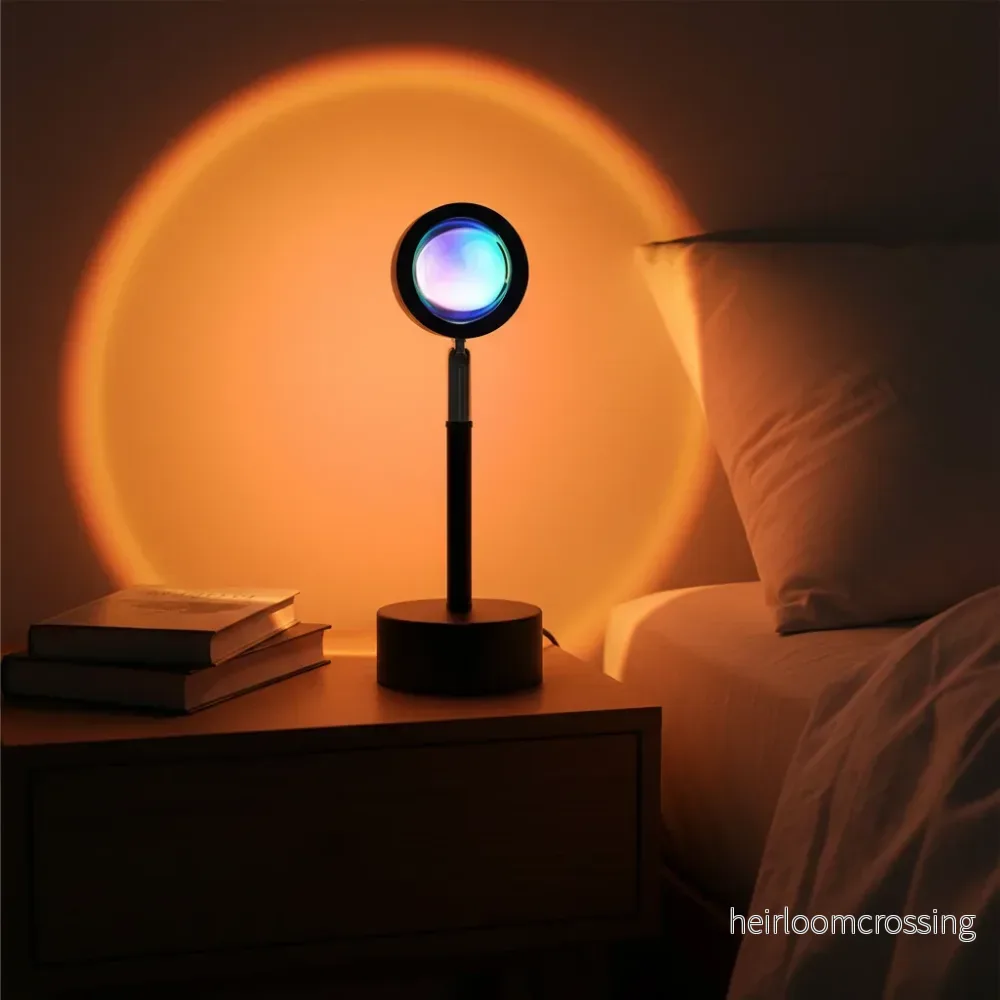 Kompakt bordsprojektorlampa - AuraProjector