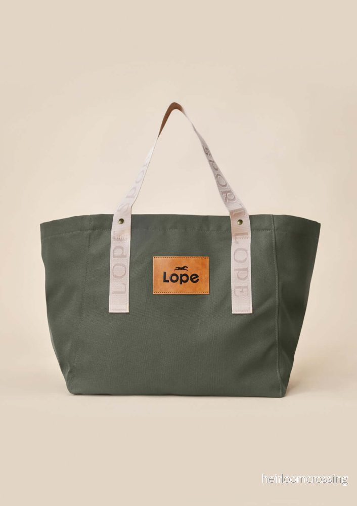 Lope Tote Bag Gröngrå stallväska - Bild 3