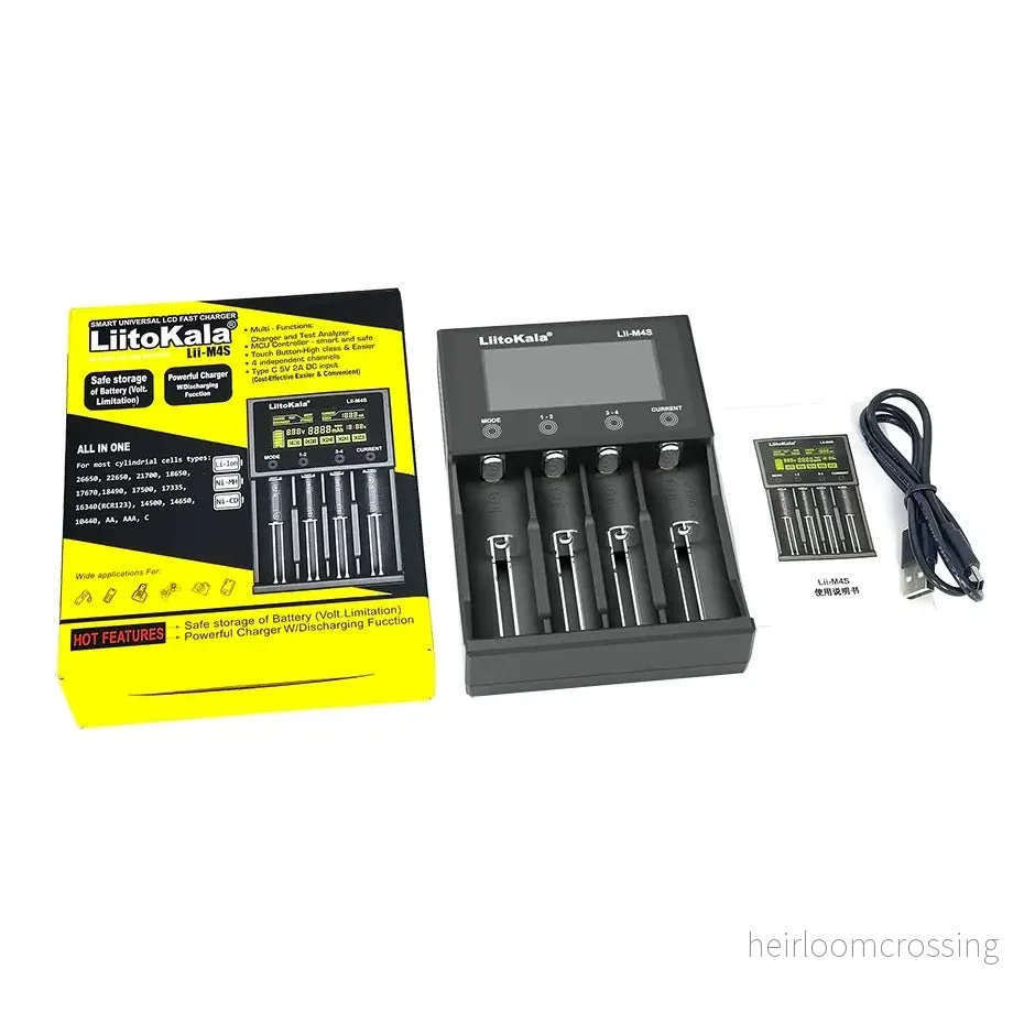 LiitoKala Lii-M4S den enda batteriladdaren du behöver - Bild 3