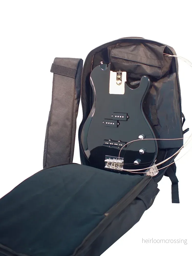 Journey Instruments OEB990BK Overhead Electric Bass – Black Edition - Bild 3