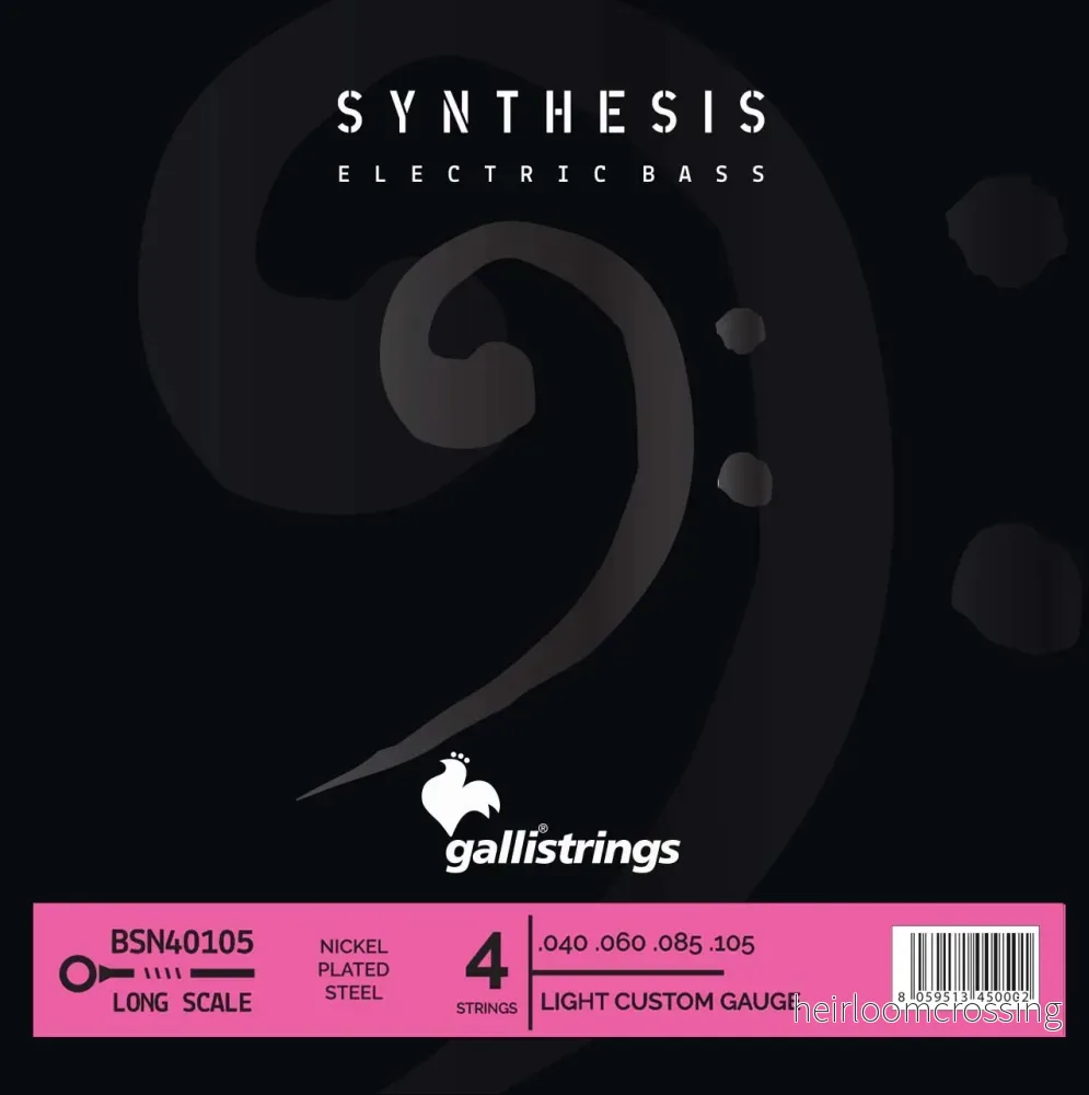 Syntes nickel – 4 strängar