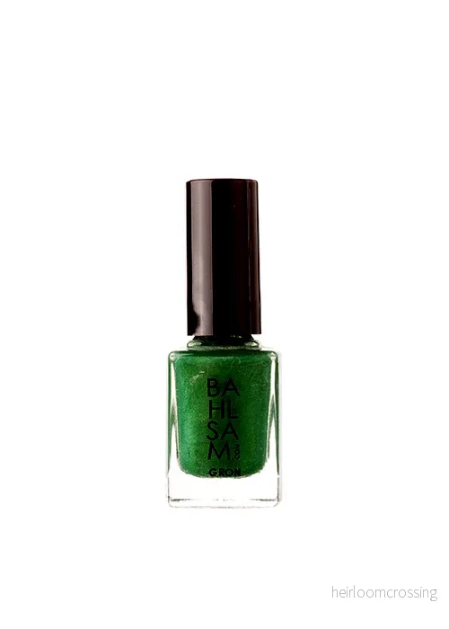 Nagellack – Grön metallic