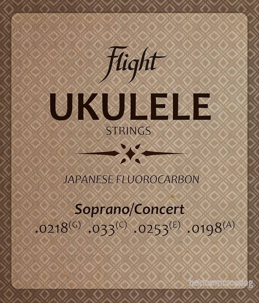 Japanese Fluorocarbon – Strängar till sopran-/konsertukulele