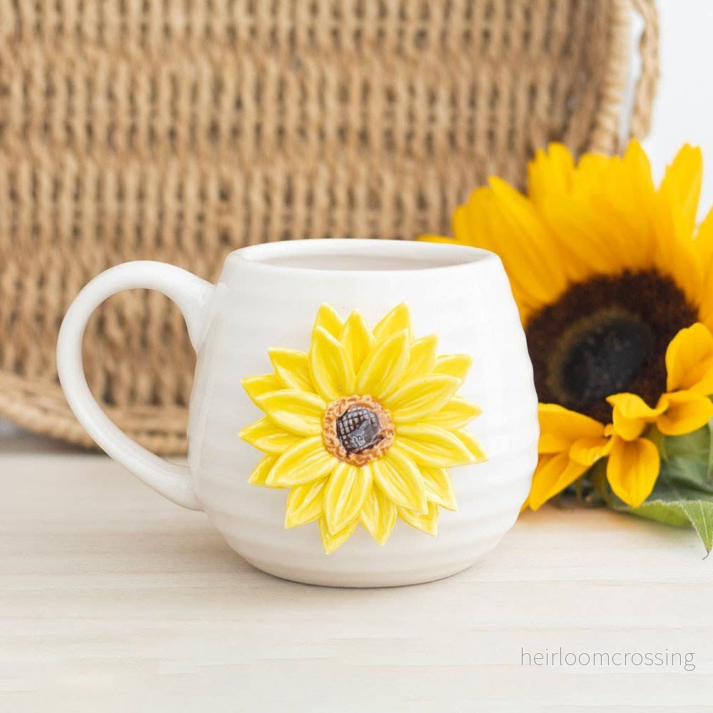 Solrosmugg i Keramik – Summer Sunflower - Bild 2