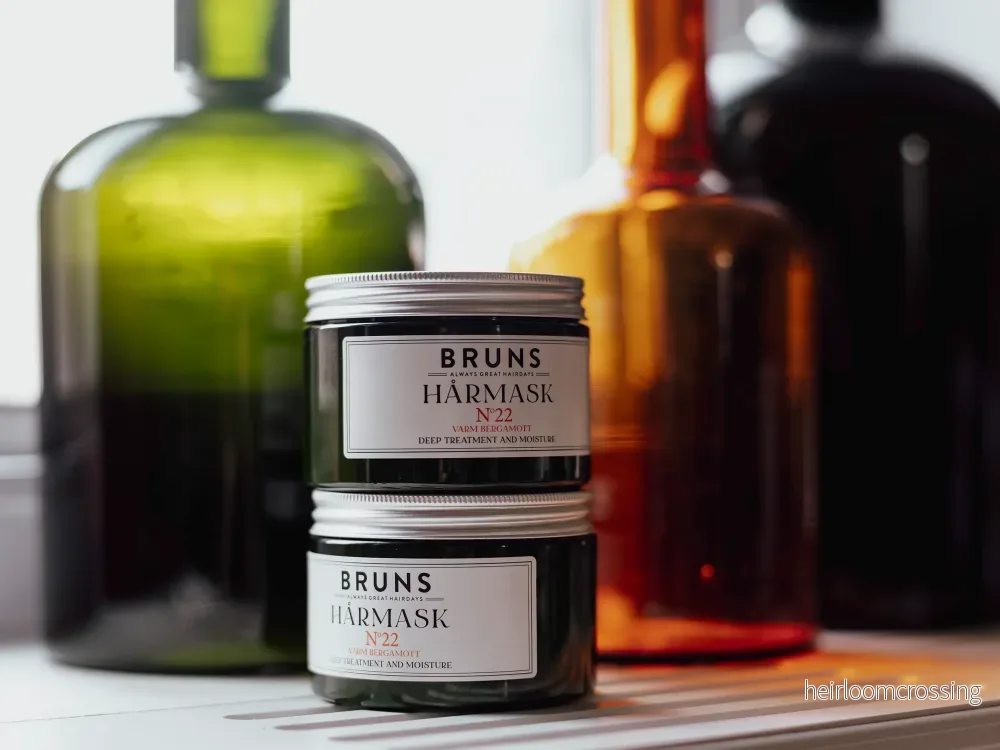 BRUNS HÅRMASK N22 - Warm Bergamot - Bild 3