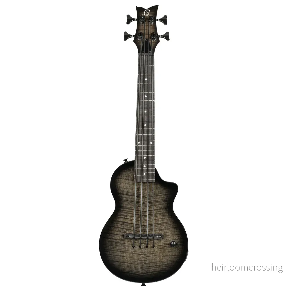 Ukulelebass, solid body – Grey finish Ukulelebass, solid body – Grey finish