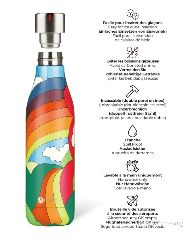 Termosflaska Rainbow- Les Artistes Paris - Bild 3