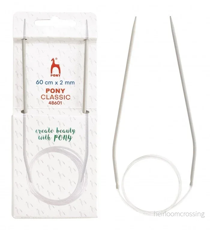 Pony rundstickor 2-15 mm 60 cm