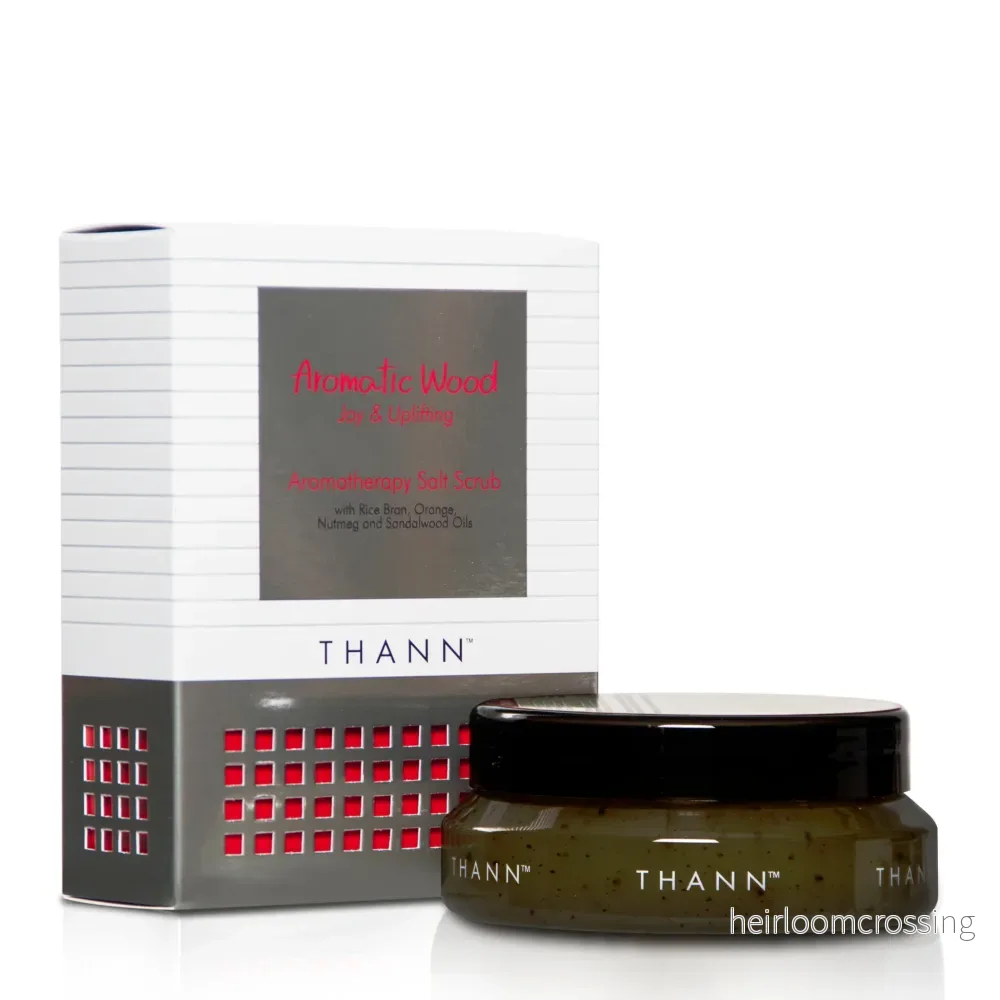 Thann Aromatic Wood Aromatherapy Salt Scrub