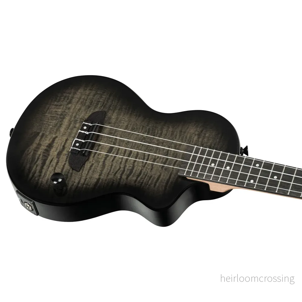 Tenorukulele - Solid body, Transparent Grey Burst - Bild 2