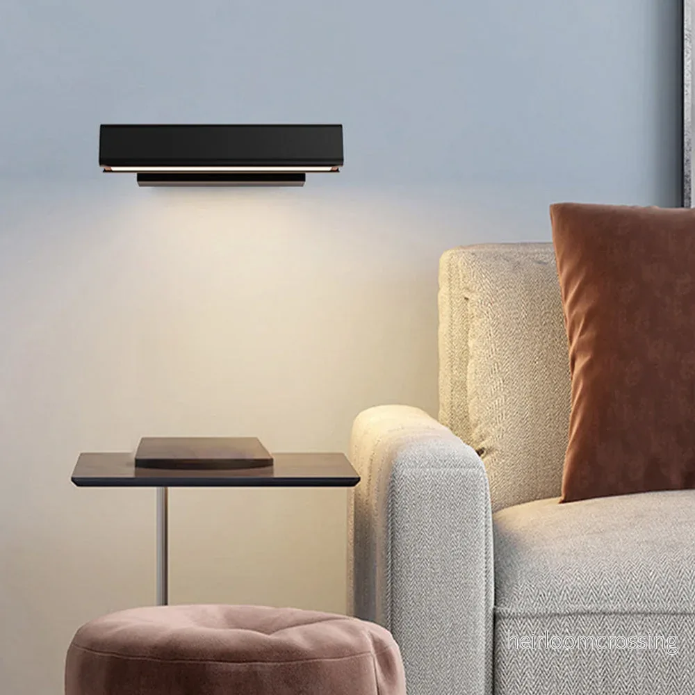 Vägglampa LED i akryl – justerbar minimalistisk design för vardagsrum - Bild 2