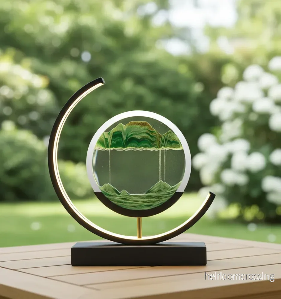 Unikt landskap i en sandlampa – SerenityLamp Unikt landskap i en sandlampa – SerenityLamp