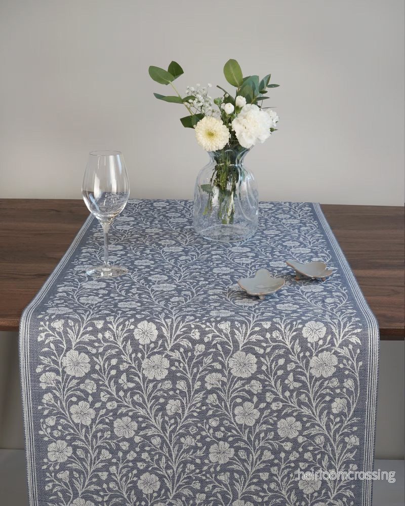 Blååker löpare Jeansblå – Hanna Wendelbo – 50*150 cm Blååker löpare Jeansblå – Hanna Wendelbo – 50*150 cm