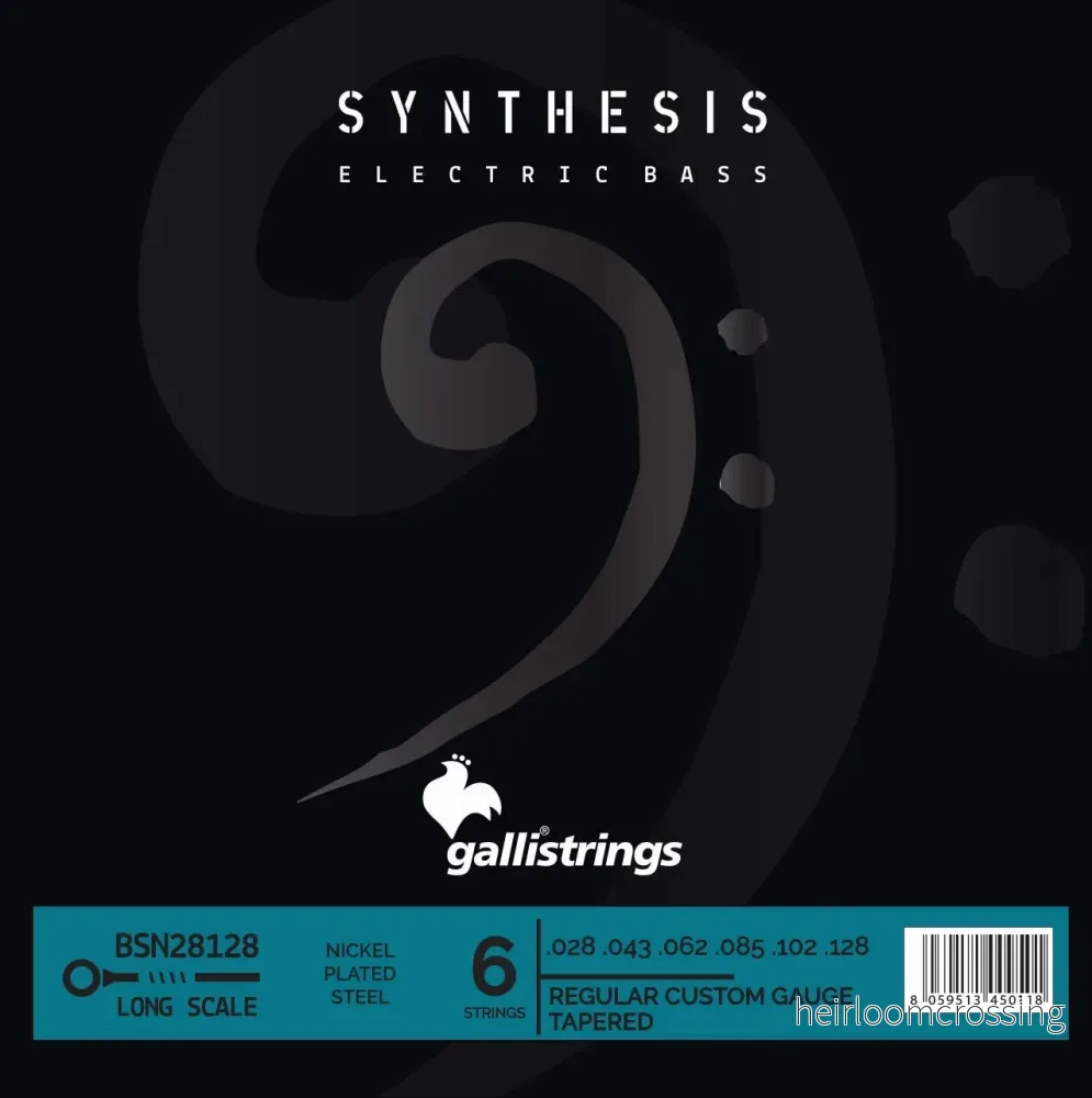 Syntes nickel – 6 strängar