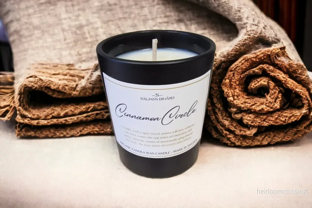Cinnamon Circle - doftljus av rapsvax