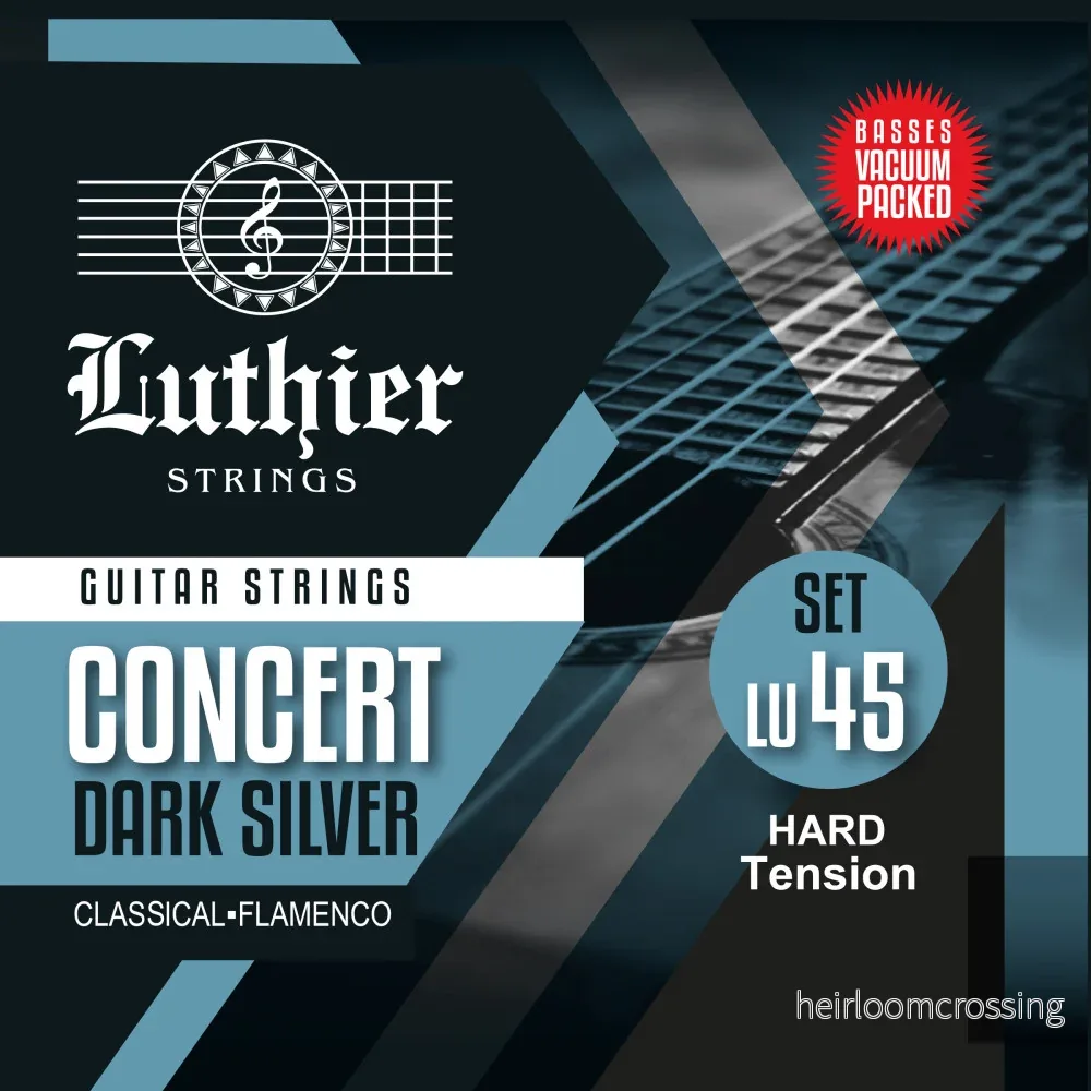Classical & Flamenco – Hard Tension – Dark Silver