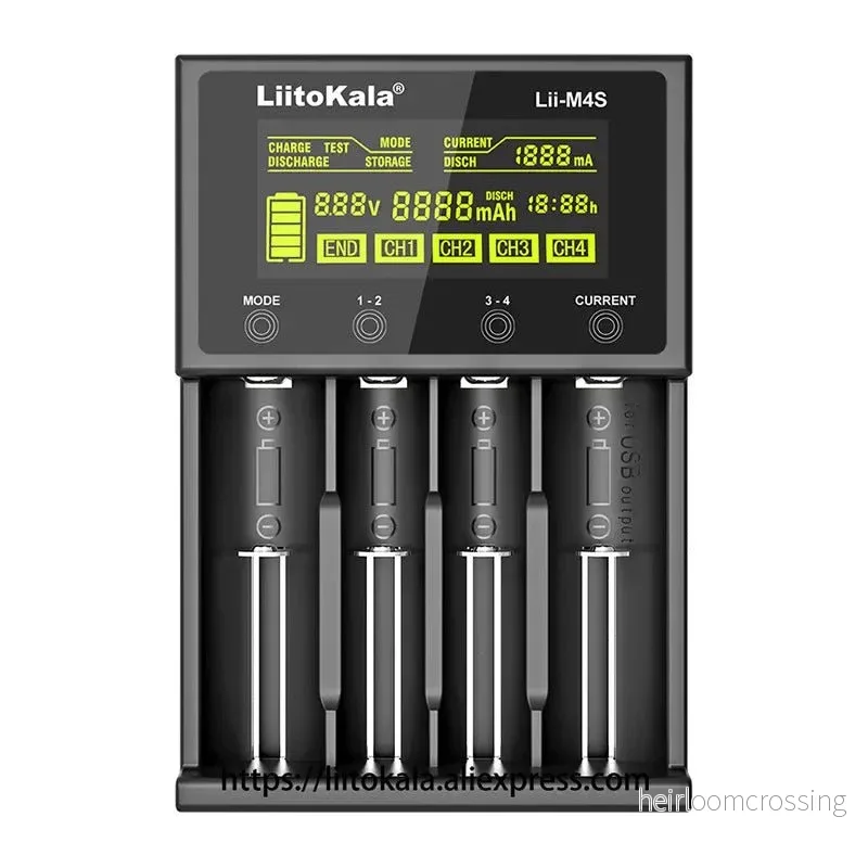 LiitoKala Lii-M4S den enda batteriladdaren du behöver LiitoKala Lii-M4S den enda batteriladdaren du behöver