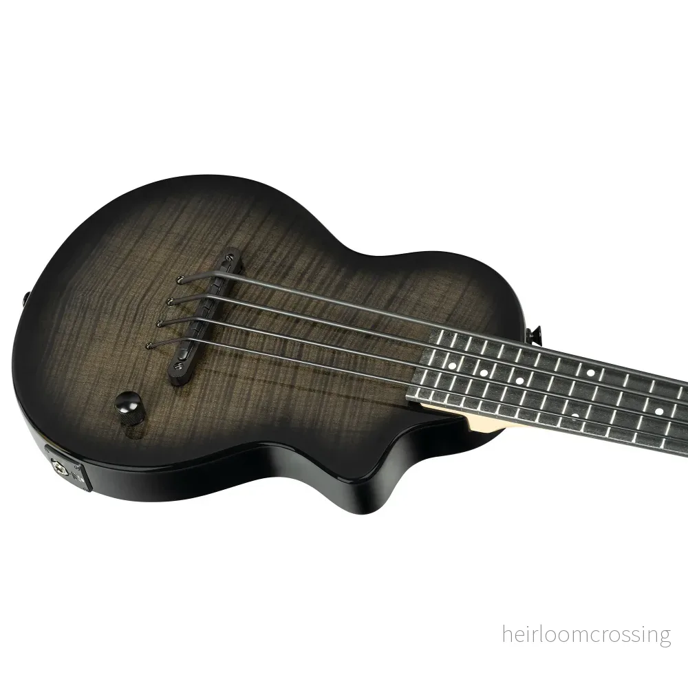 Ukulelebass, solid body - Grey finish - Bild 2
