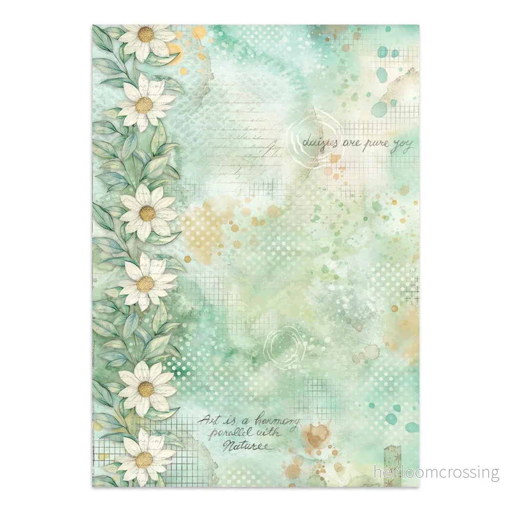 Printed Art Junk journal: stickers, cut-outs, backgrounds for Art and Craft - Daisy Art - Bild 2