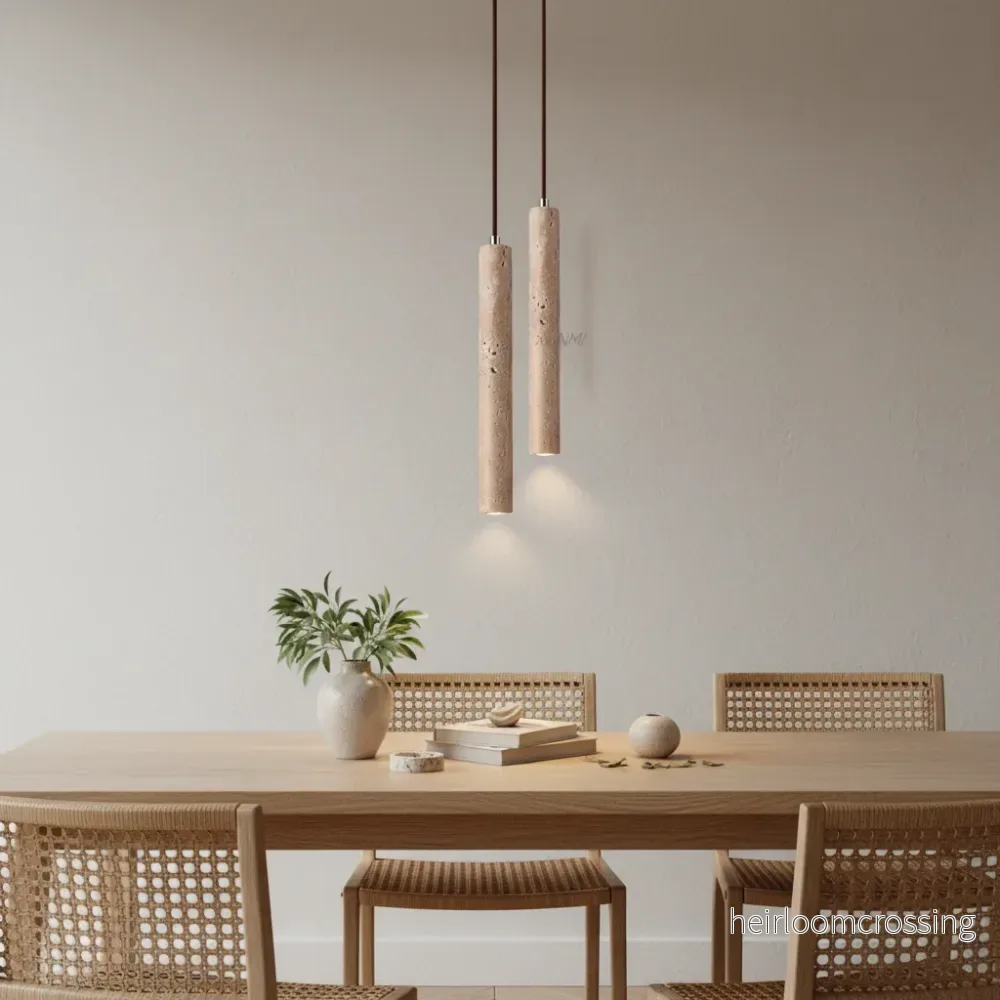 Wabi Sabi-stil hänglampa – StoneLume