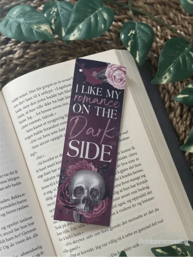 Bookmark – I Like My Romance On the Dark Dide Bookmark – I Like My Romance On the Dark Dide