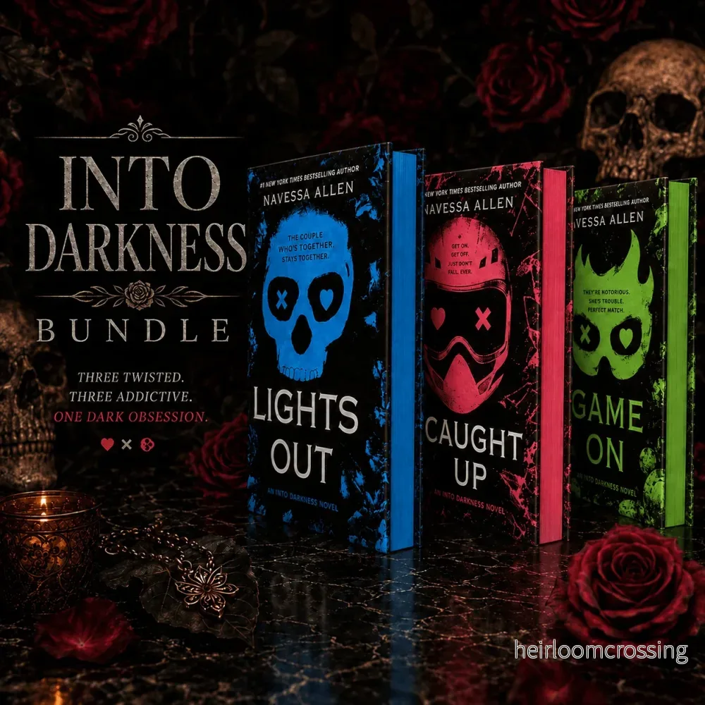 Into Darkness – Black Edition Bundle, by Navessa Allen (softback, english edition)