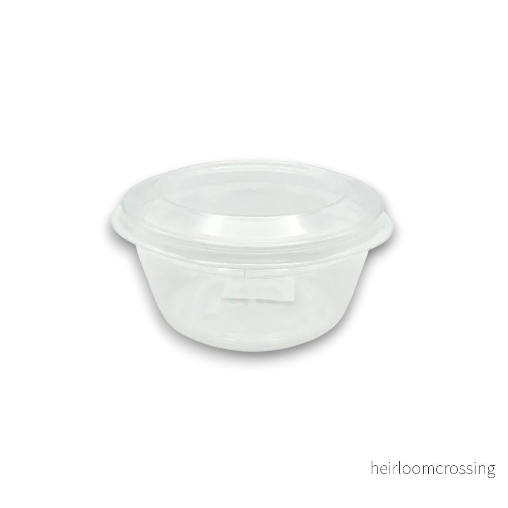 Plastburk till degbollar & toppings Plastburk till degbollar & toppings