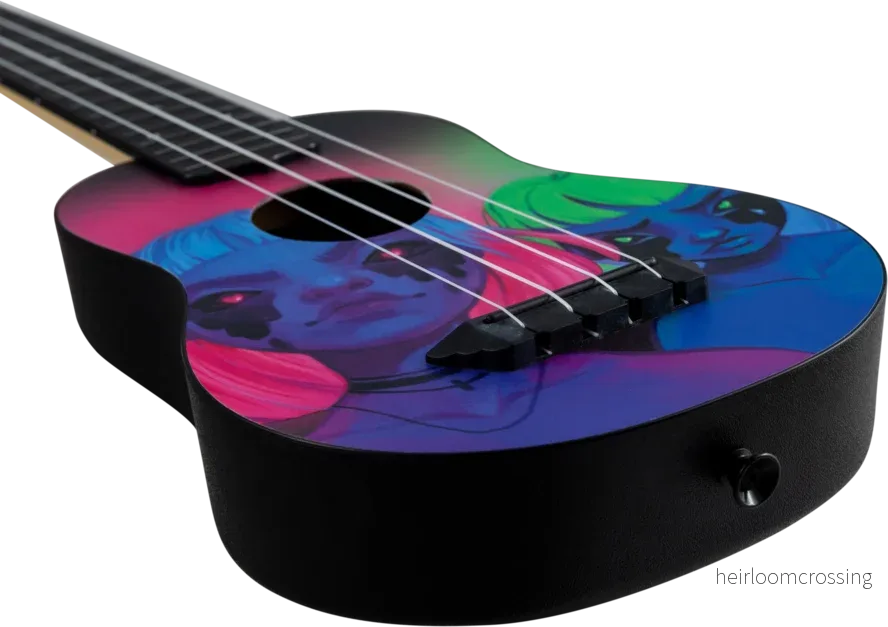 TUS Toxic Alyona Shvetz Signature Travel Soprano Ukulele TUS Toxic Alyona Shvetz Signature Travel Soprano Ukulele