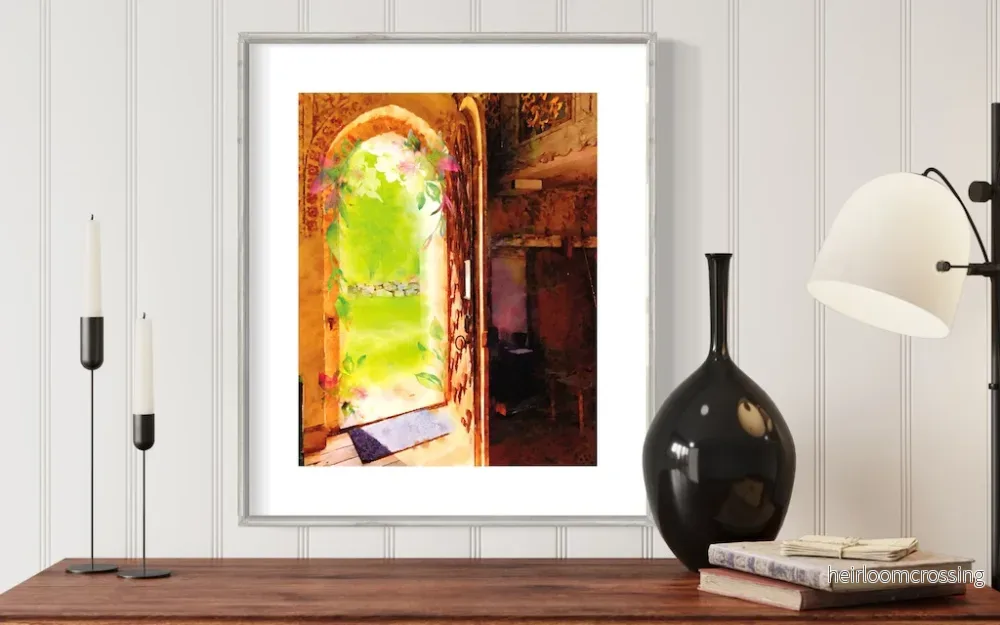 Ett steg i taget – Giclée Fine Art Print Ett steg i taget – Giclée Fine Art Print