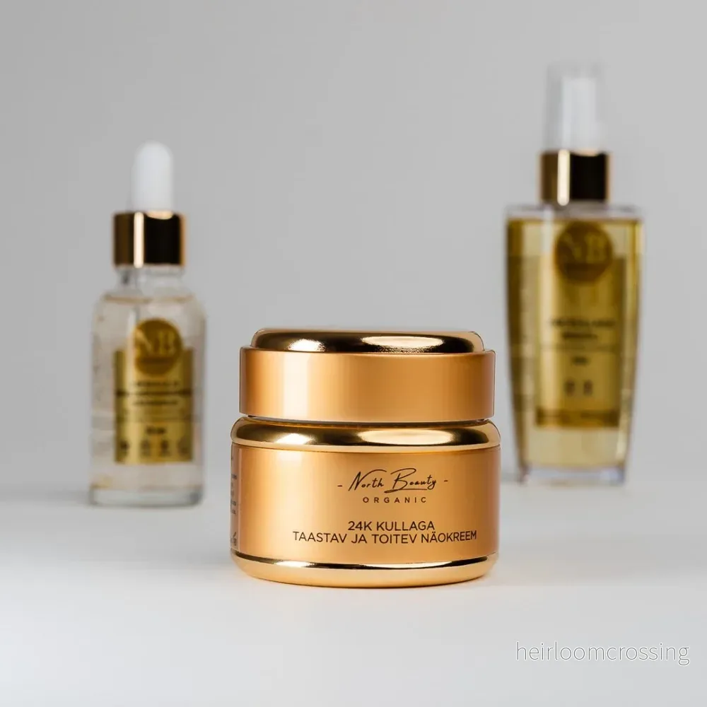 24K Gold Gift Set – Lyxig Anti-Age Presentförpackning - Bild 2