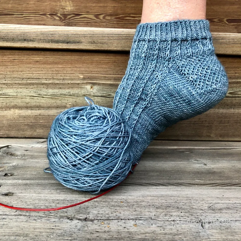 Floras Favourite Sock Dark Arctic Morning - Bild 2