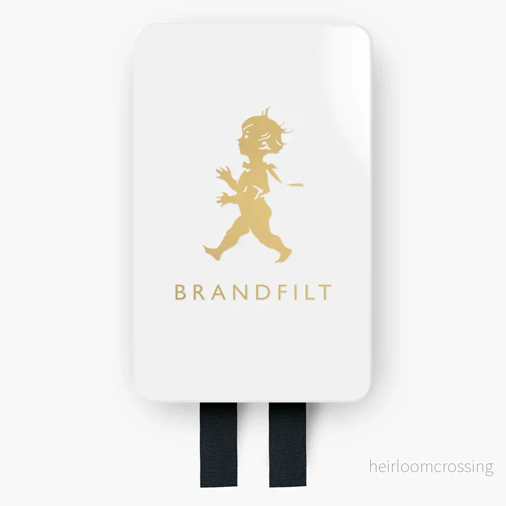Brandfilt – Vit/Guld