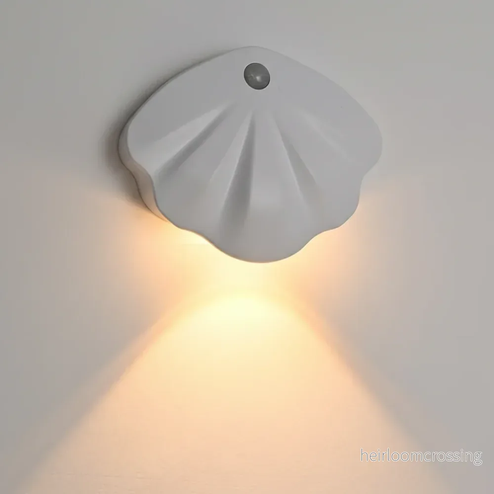 Snäckformad vägglampa - NightShell - Bild 3