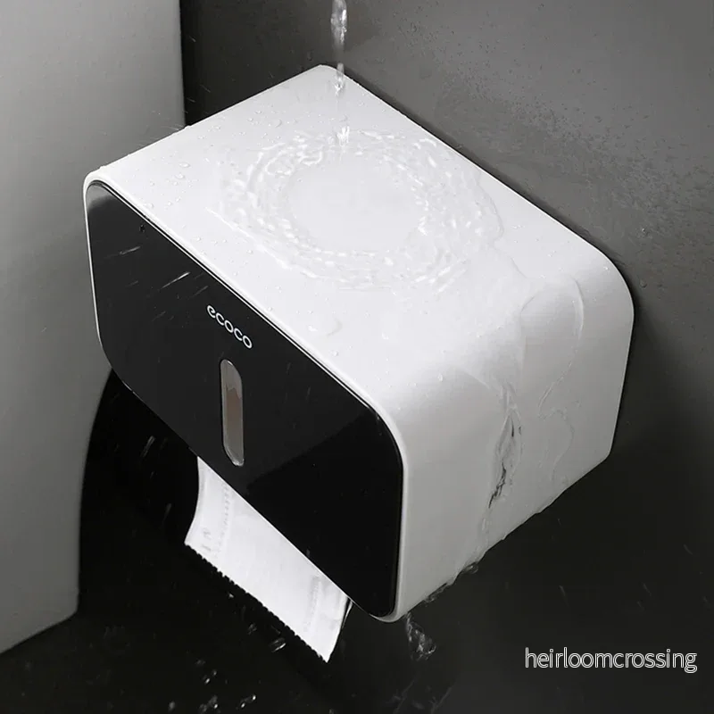 Waterproof Wall-Mounted Toilet Paper Holder-Homynord - Bild 2