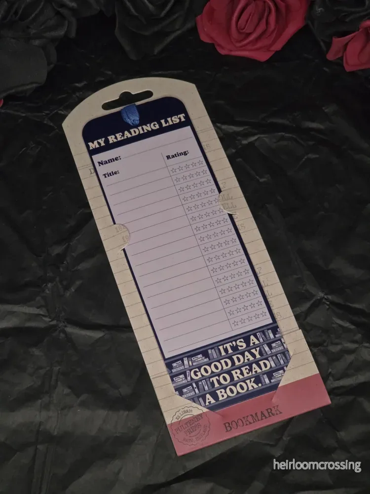 My Reading List Bookmark