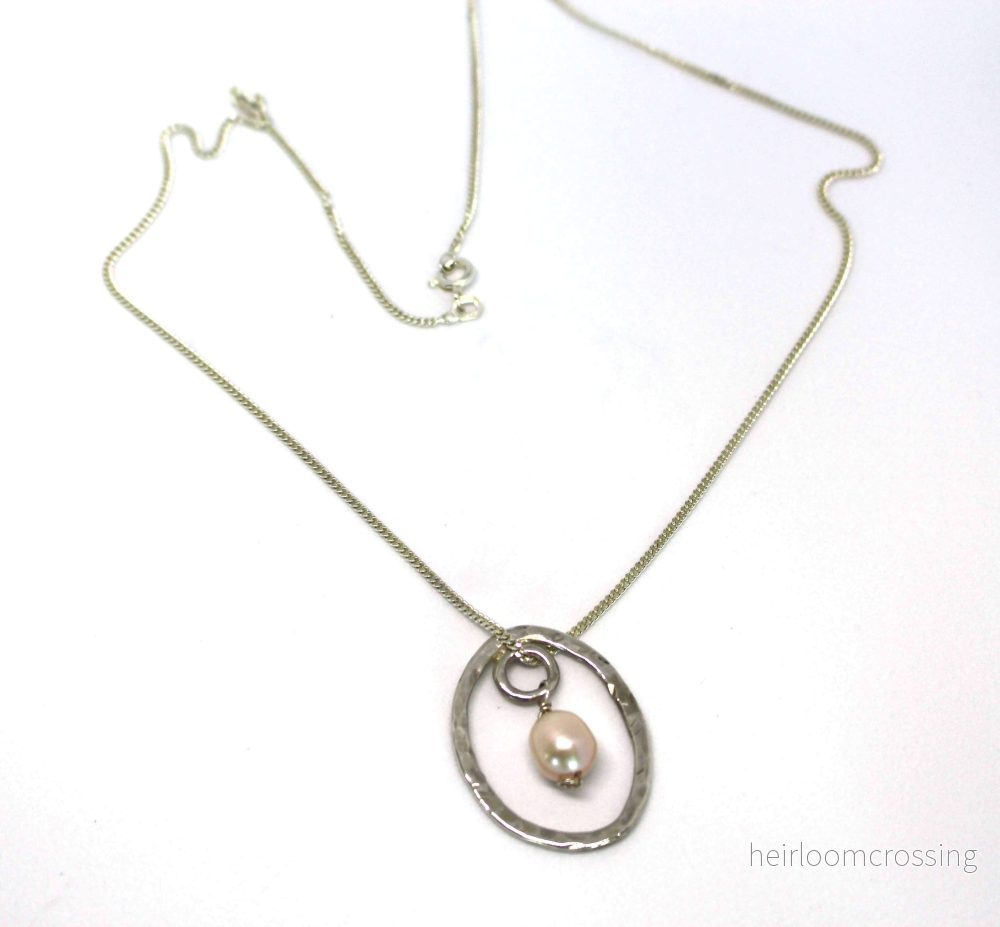 Silverhalsband Pearl Silverhalsband Pearl